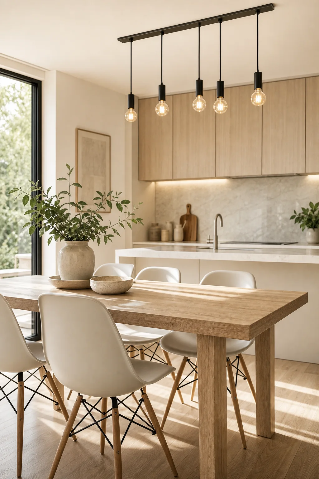 Dining and kitchen styling