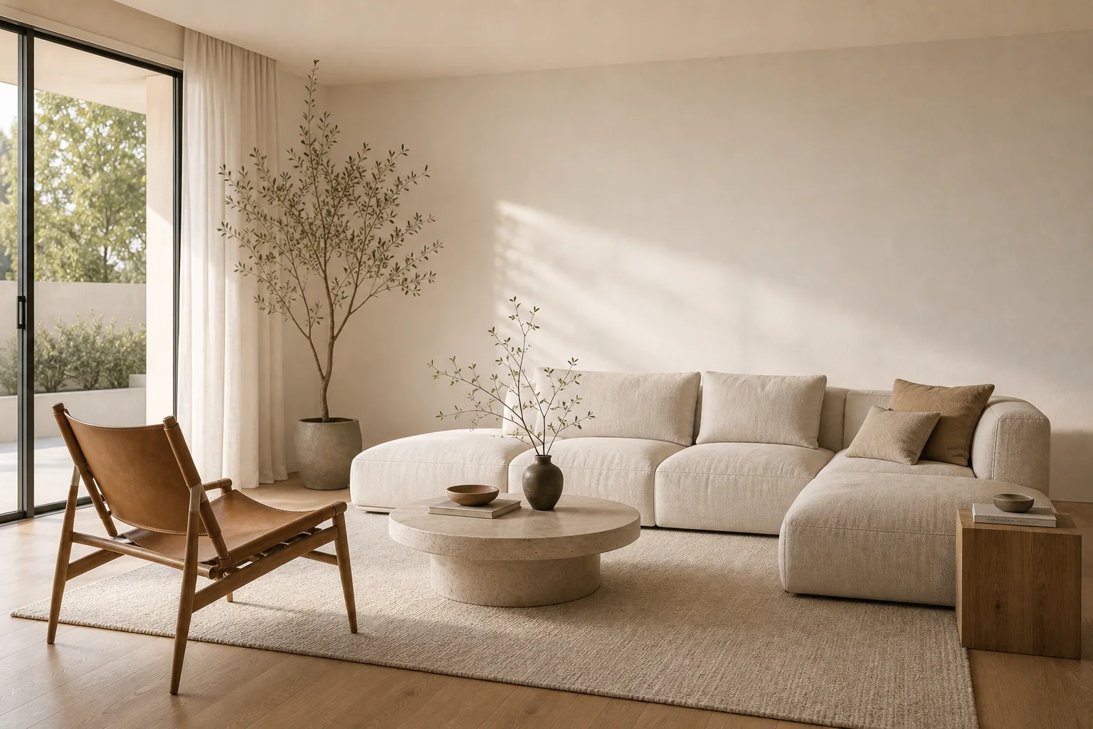 Minimalist living room